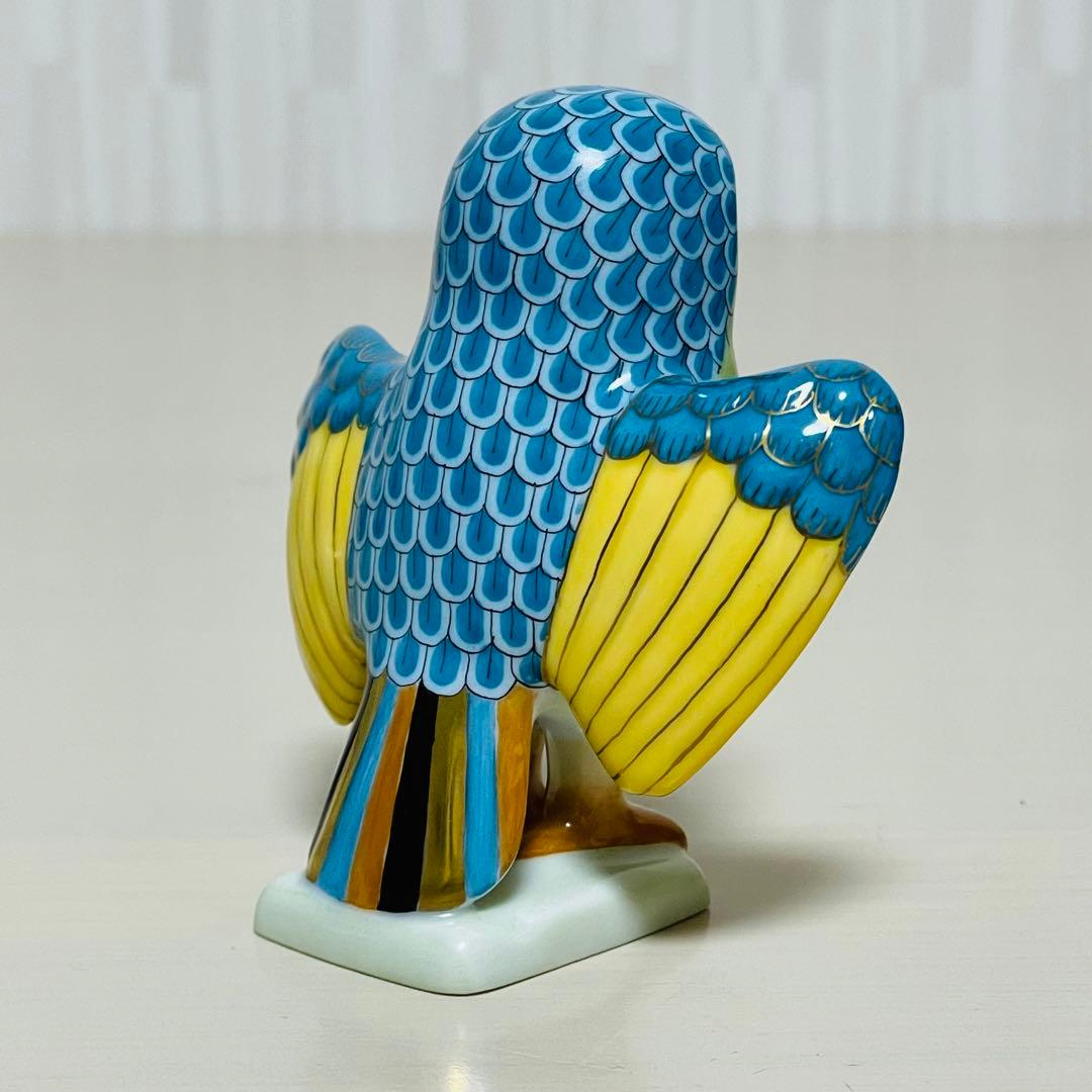 Herend ヘレンド 世界のふくろう ブルゴーニュ 限定品 置物 フィギュリン