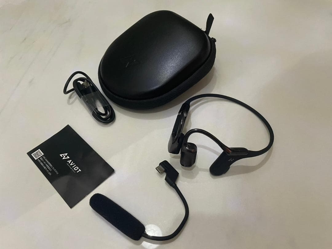 AVIOT Openpiece Elite WB-E1M 骨伝導イヤホン