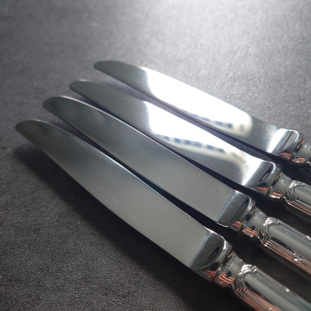 美品 クリストフル リュバン デザートナイフ 4点