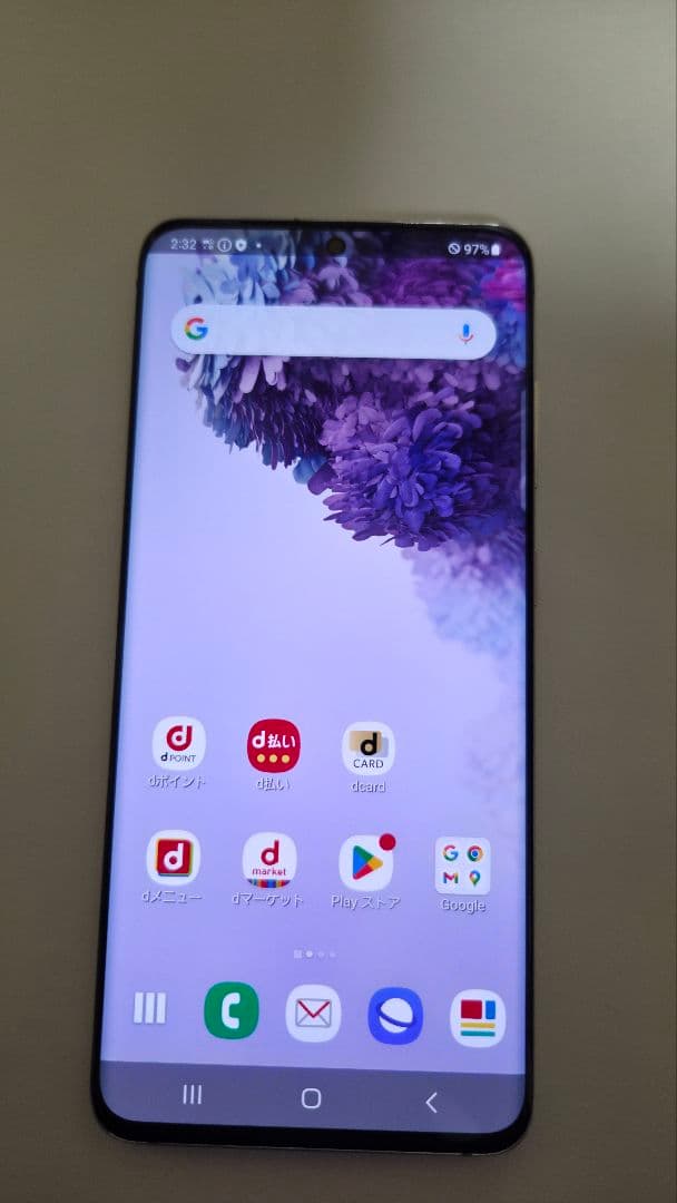 GalaxyS20 5G 128GB ホワイト本体