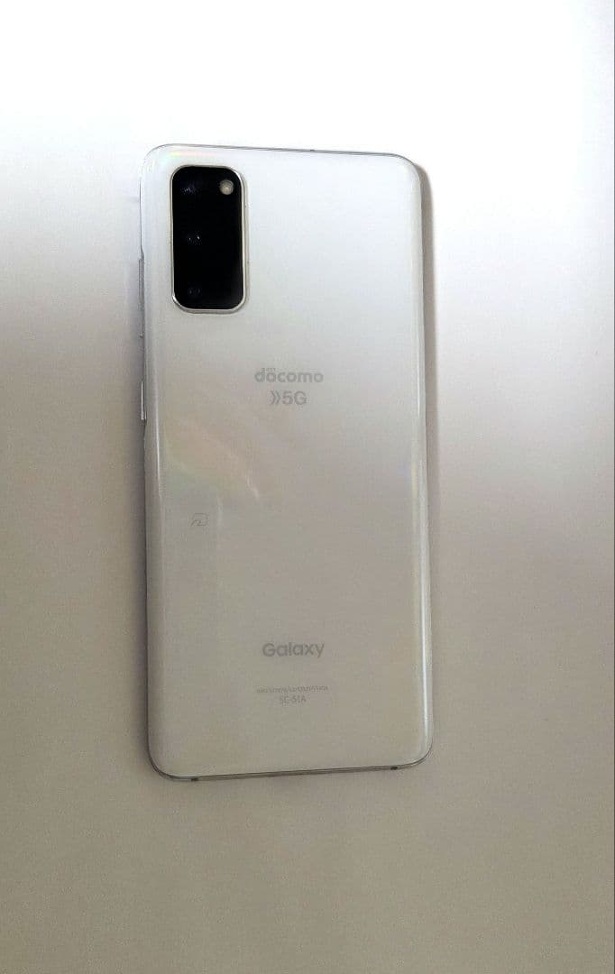 GalaxyS20 5G 128GB ホワイト本体