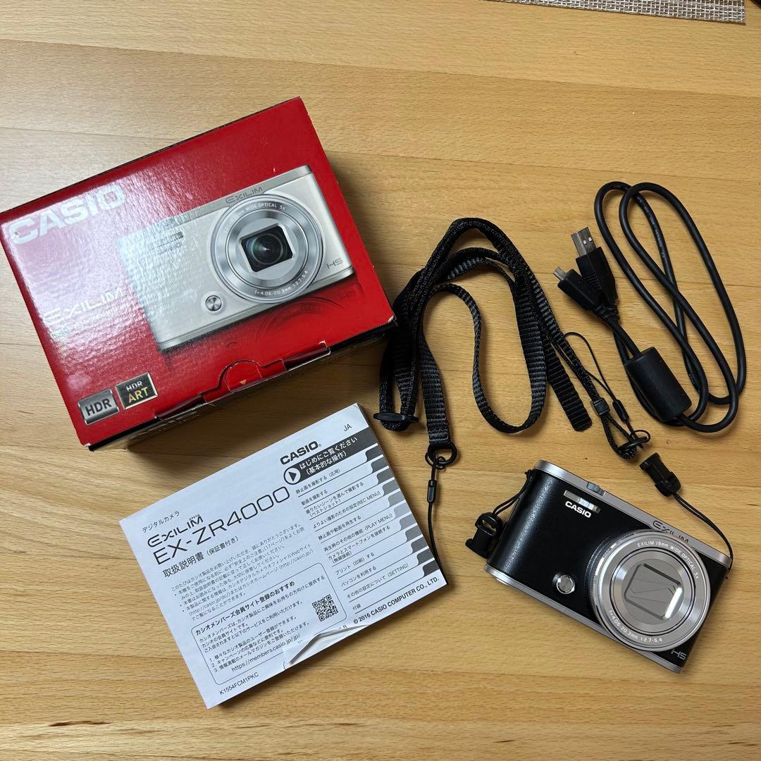 [箱付き美品！]CASIO EX-ZR4000