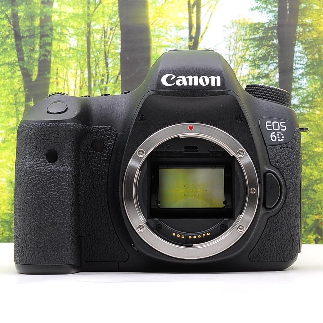 ショット数7901枚！WiFi搭載☆Canon 6Dボディ☆フルサイズ入門カメラ