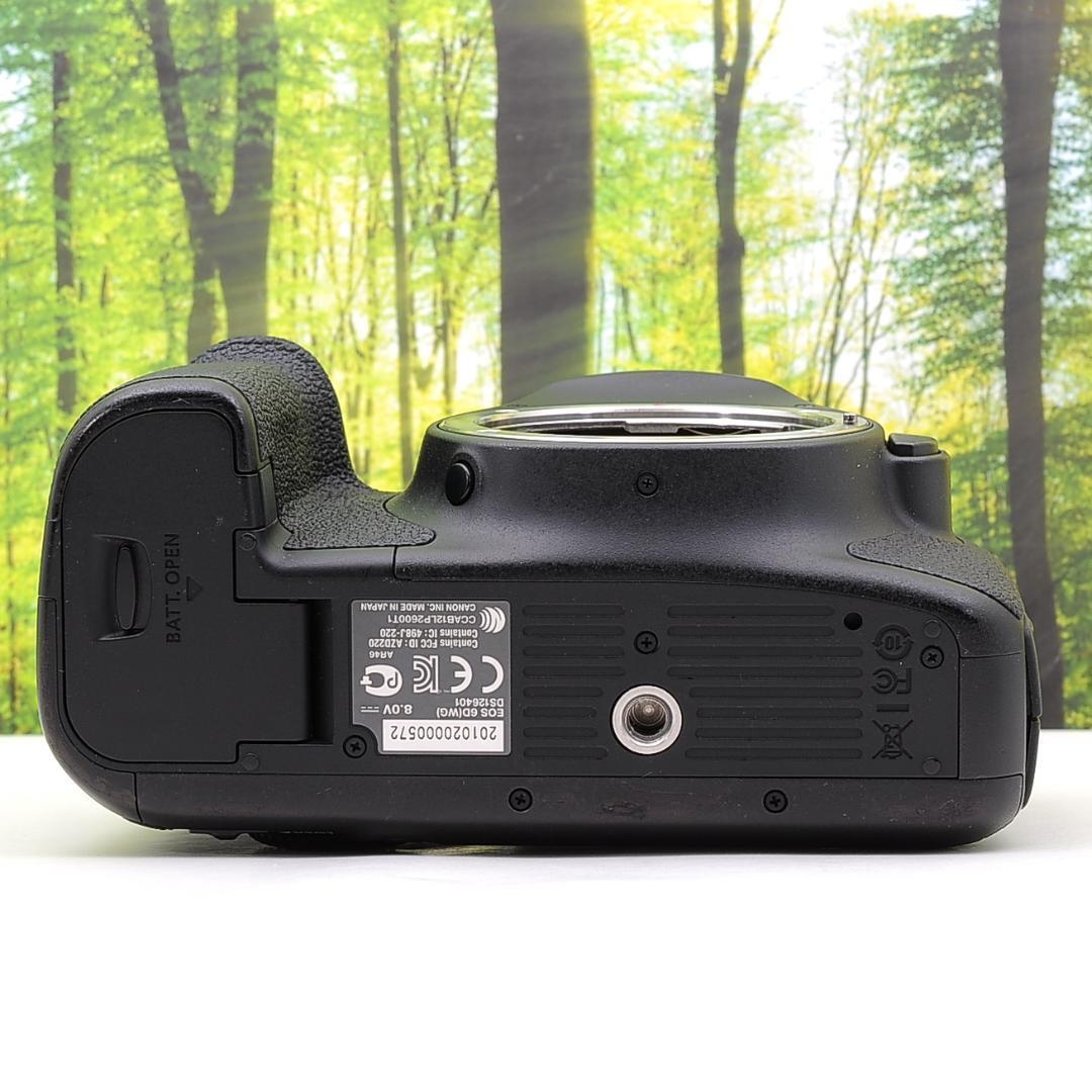 ショット数7901枚！WiFi搭載☆Canon 6Dボディ☆フルサイズ入門カメラ