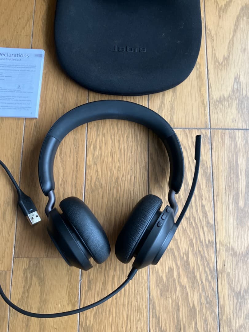 Jabra EVOLVE2 40有線ヘッドフォン オーバーイヤー