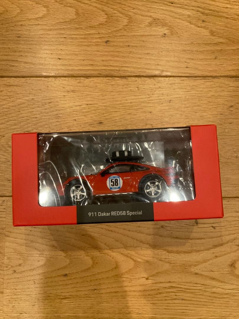 新品Porsche 911 Dakar RED58 Special ミニカー限定