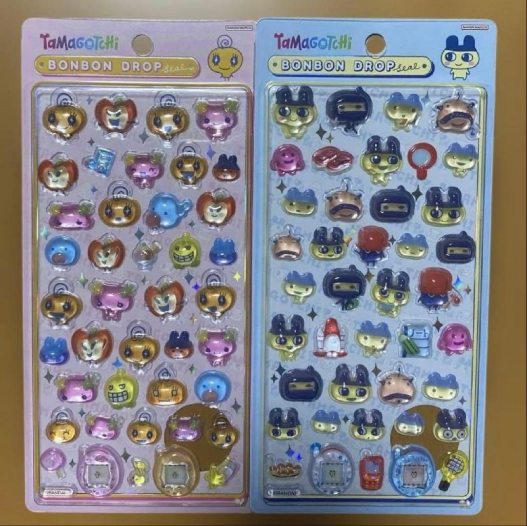 新品未開封　正規品たまごっちボンボンドロップシール　４枚セット　即発送　匿名発送