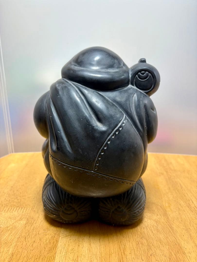 希少 那智黑 人気 縁起物 石彫り 大黒天 七福神 置物 招福 招財 開運