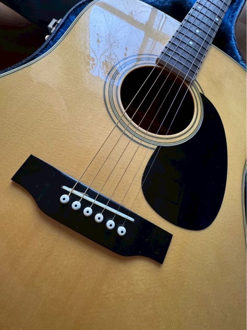 Morris W-20アコースティックギター 日本製ヴィンテージハードケース付き