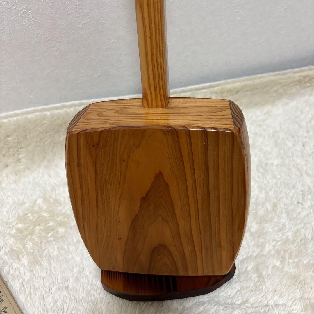箱三味線　ごったん　黒木之製　木製三味線 3弦