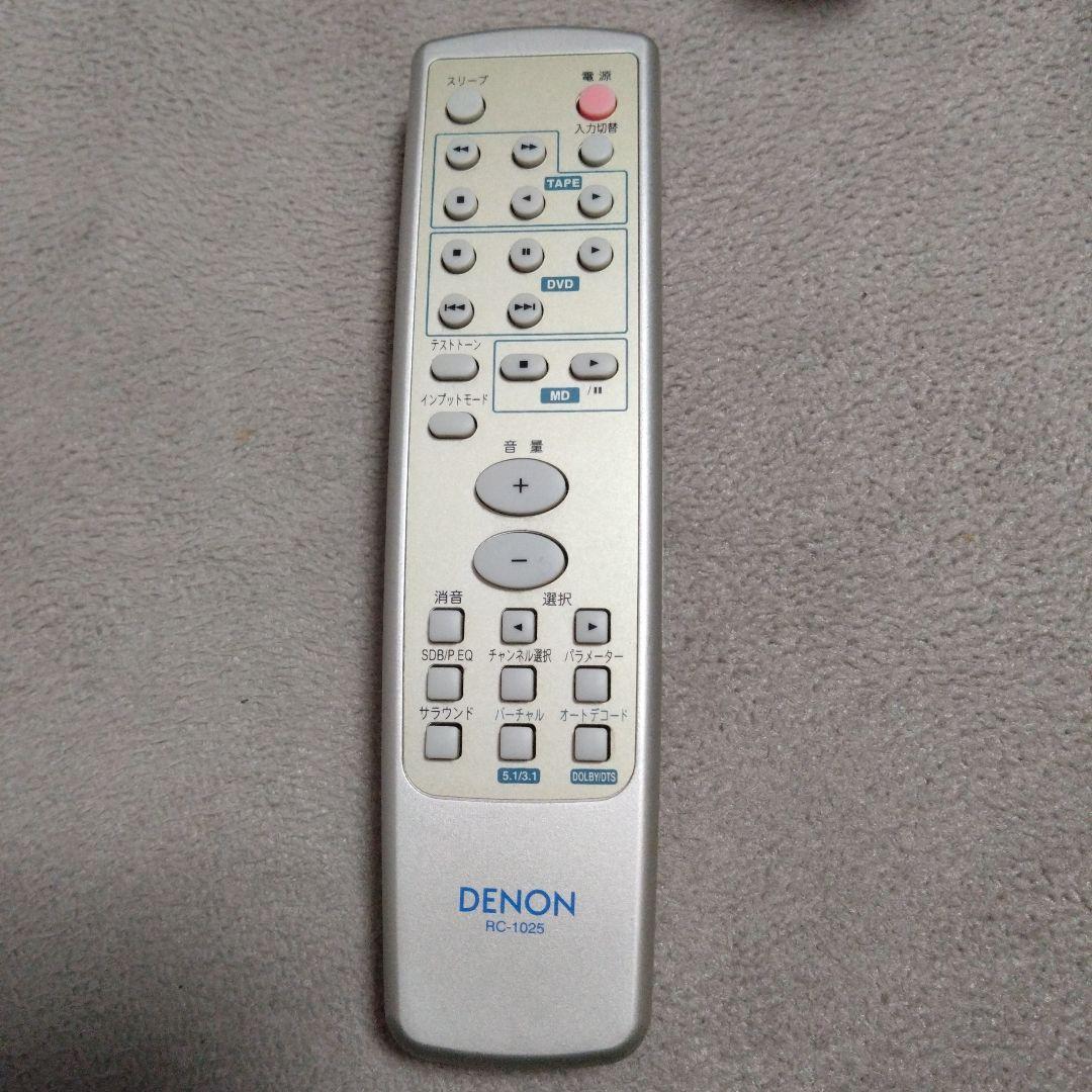 DENON AVC-M380 AVサラウンドアンプ　リモコン付