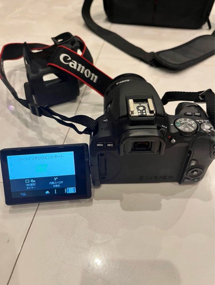 キャノン 一眼レフEOS kissx9 レンズキットセット説明書あり即日発送
