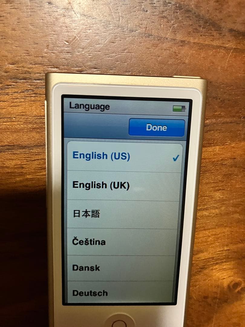 【美品】 iPod nano A1446 16GB 第7世代