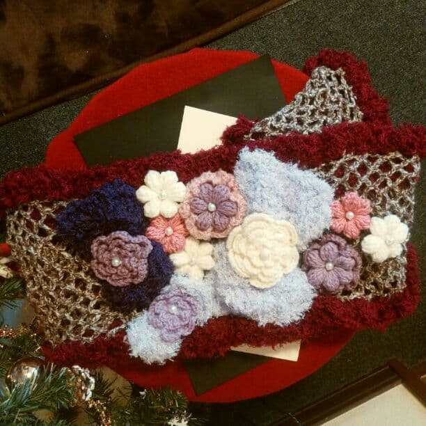 ハンドメイド⌒☆スヌード 豪華 マフラー
