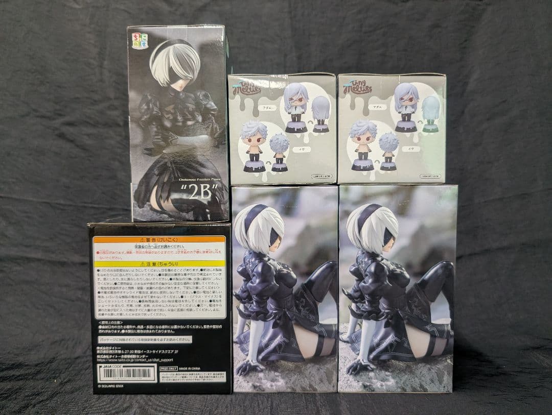 NieR:Automata ちょこのせ/ぬースト/ミニフィギュア/ルームライト