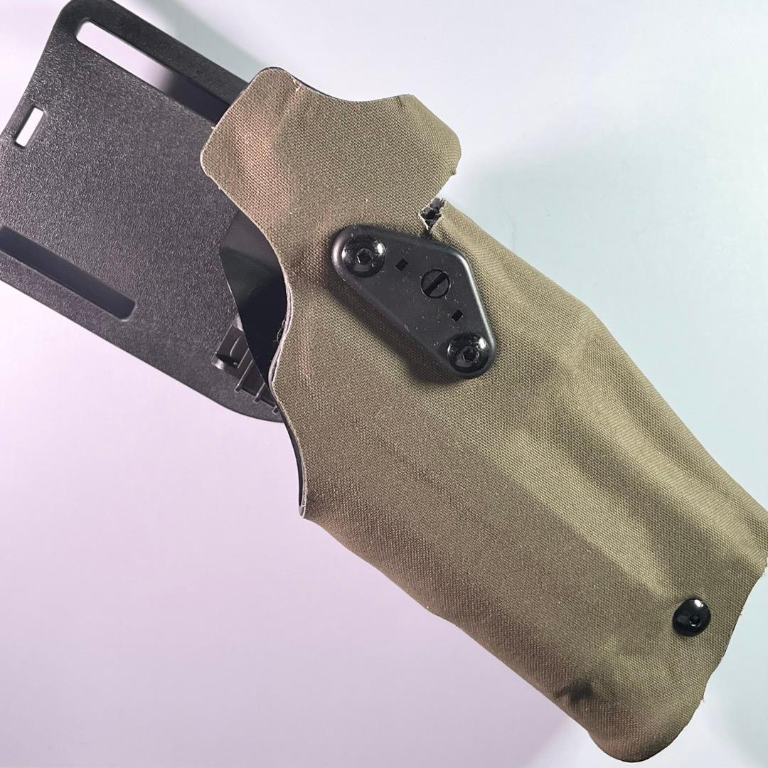 △SAFARILANDタイプ ホルスターキット グロック対応右利き用 グリーン