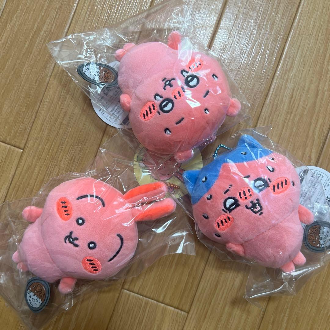 ちいかわ　すっごく辛いんだッマスコット　ハチワレ　うさぎ　3体セット