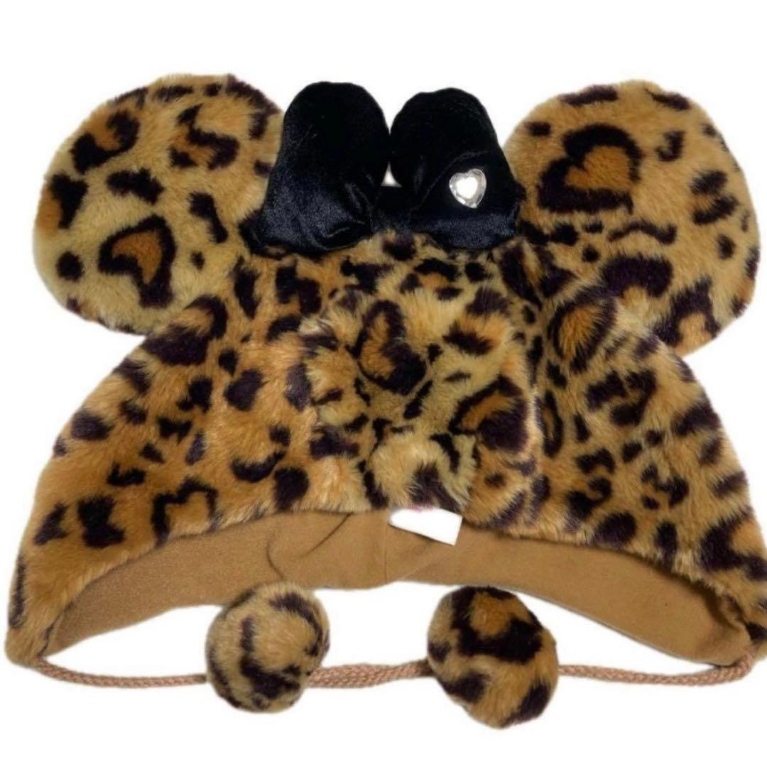 ディズニー ヒョウ柄 ファンキャップ 旧
