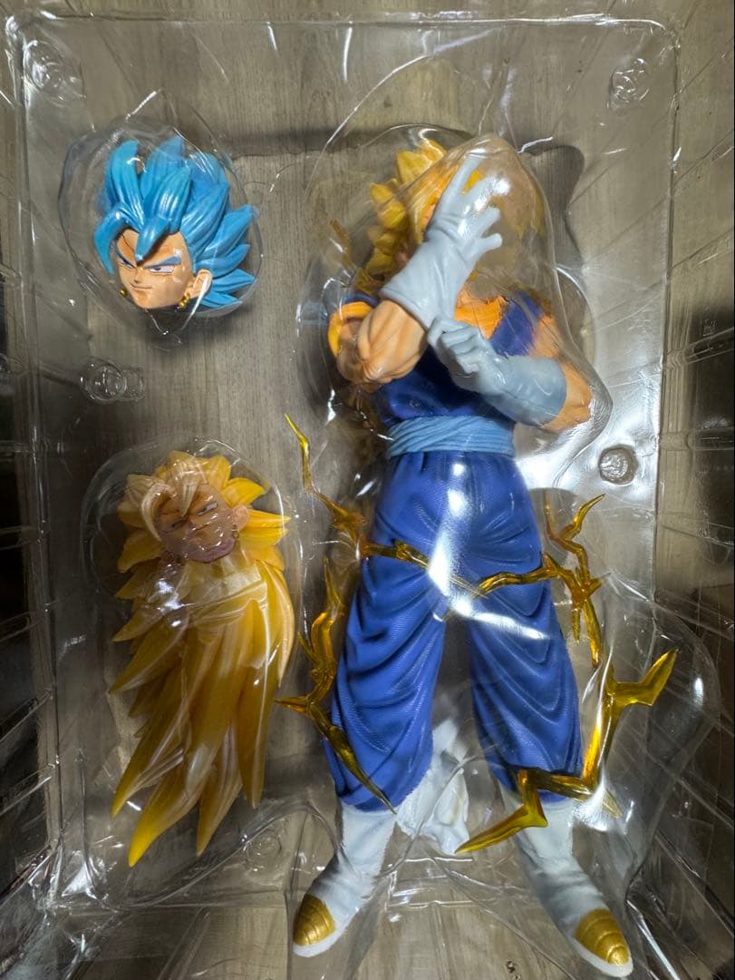 【40cm】超ベジット(ブルー・3ヘッドパーツ付)　海外フィギュア完成品