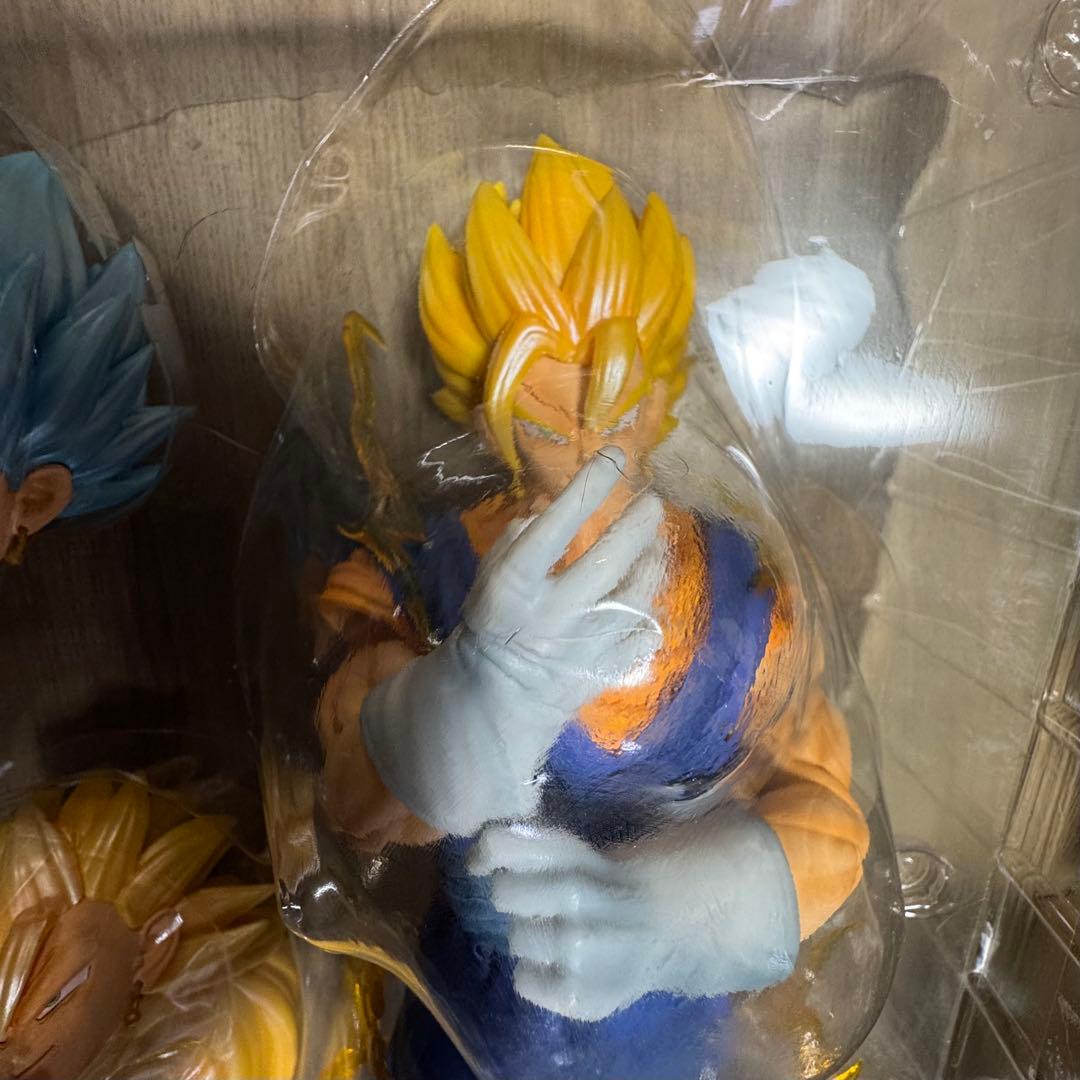 【40cm】超ベジット(ブルー・3ヘッドパーツ付)　海外フィギュア完成品