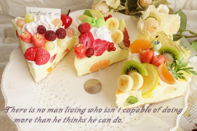 §§カットホールケーキ直径約18㎝§§インテリア　置物