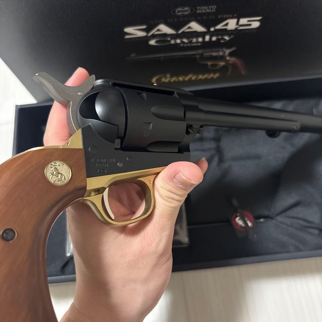 【新品】東京マルイ SAA.45 キャバルリー 7 1/2 カスタム
