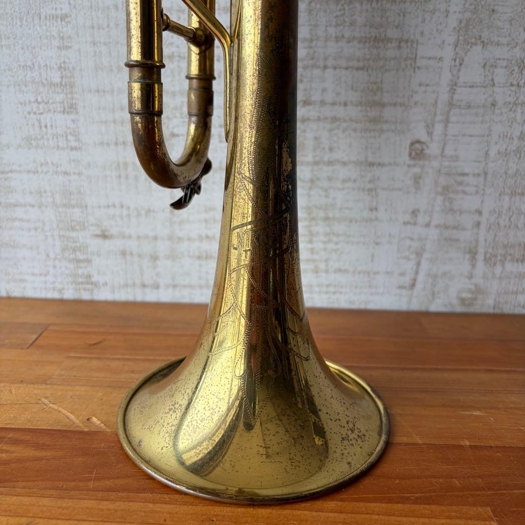 【アンティーク】ニッカン NIKKAN トランペット NO.2 長期保管 古道具