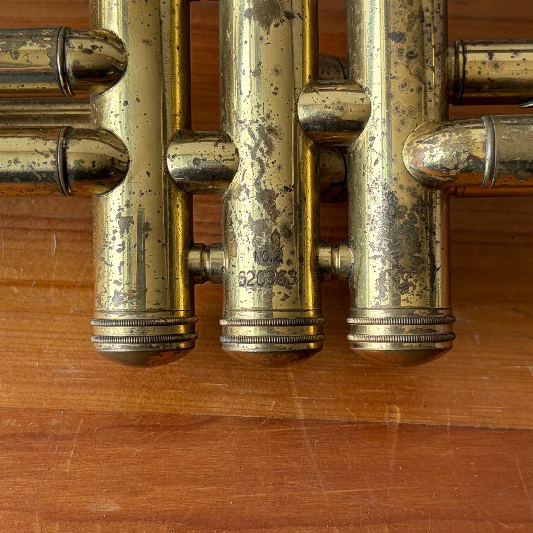 【アンティーク】ニッカン NIKKAN トランペット NO.2 長期保管 古道具