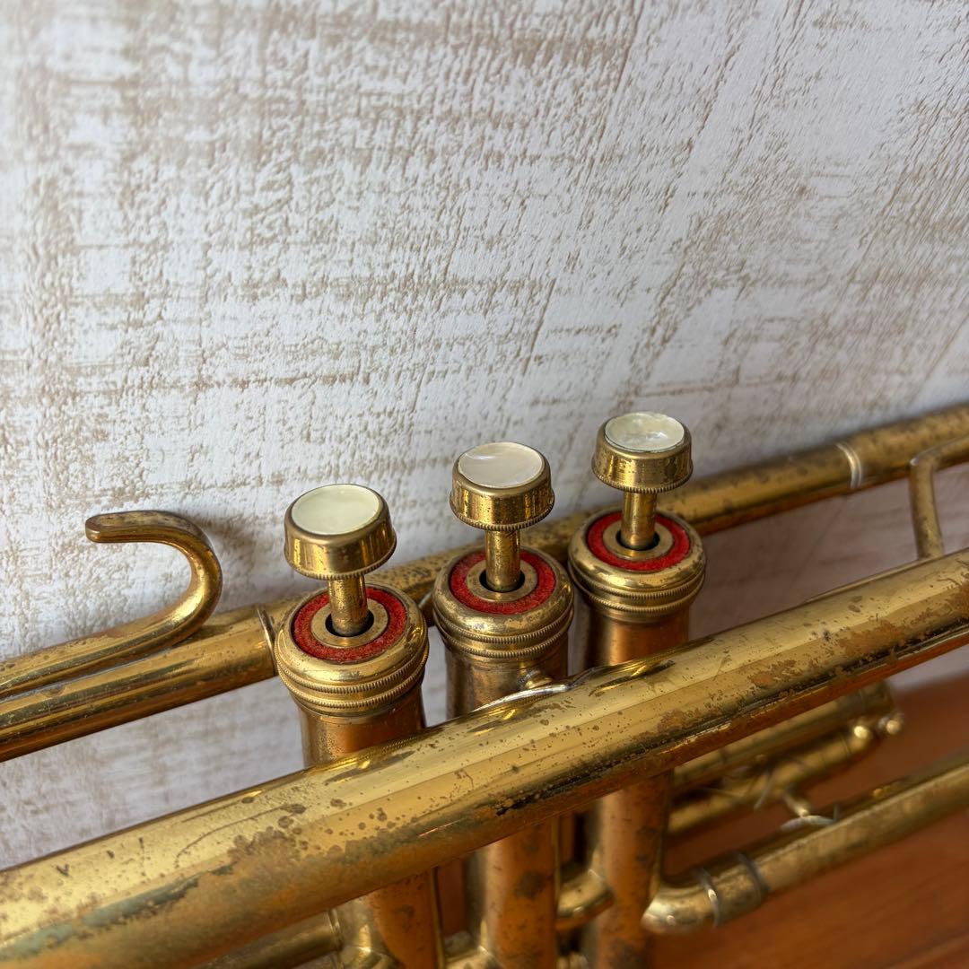 【アンティーク】ニッカン NIKKAN トランペット NO.2 長期保管 古道具