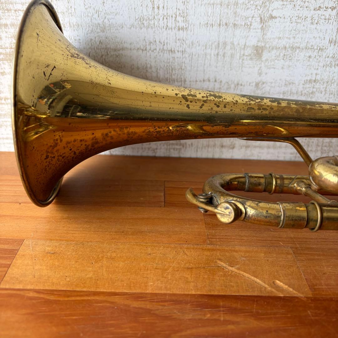 【アンティーク】ニッカン NIKKAN トランペット NO.2 長期保管 古道具