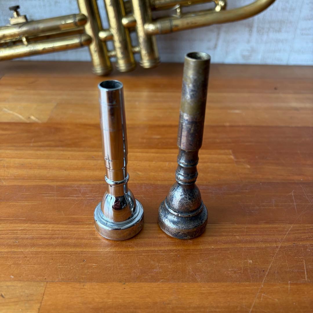 【アンティーク】ニッカン NIKKAN トランペット NO.2 長期保管 古道具