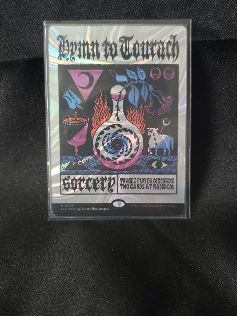 mtg トーラックへの賛歌/Hymn to Tourach.ハローfoil