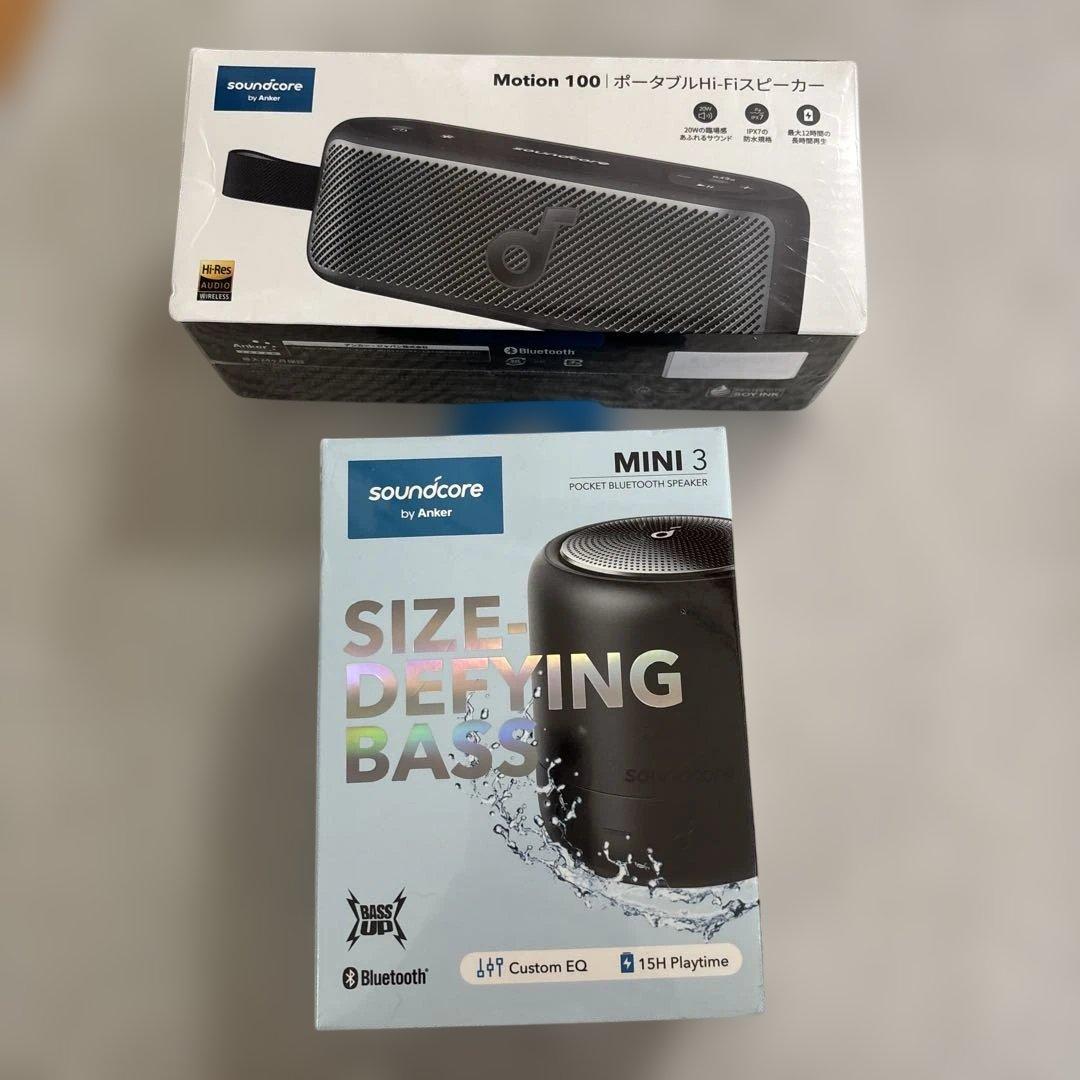 Soundcore Motion 100 & MINI 3 セット