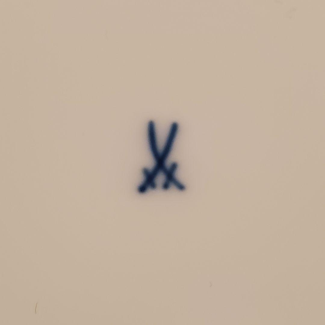 Meissen マイセン ホワイトレリーフ プレート 皿 2枚 箱付き 美品