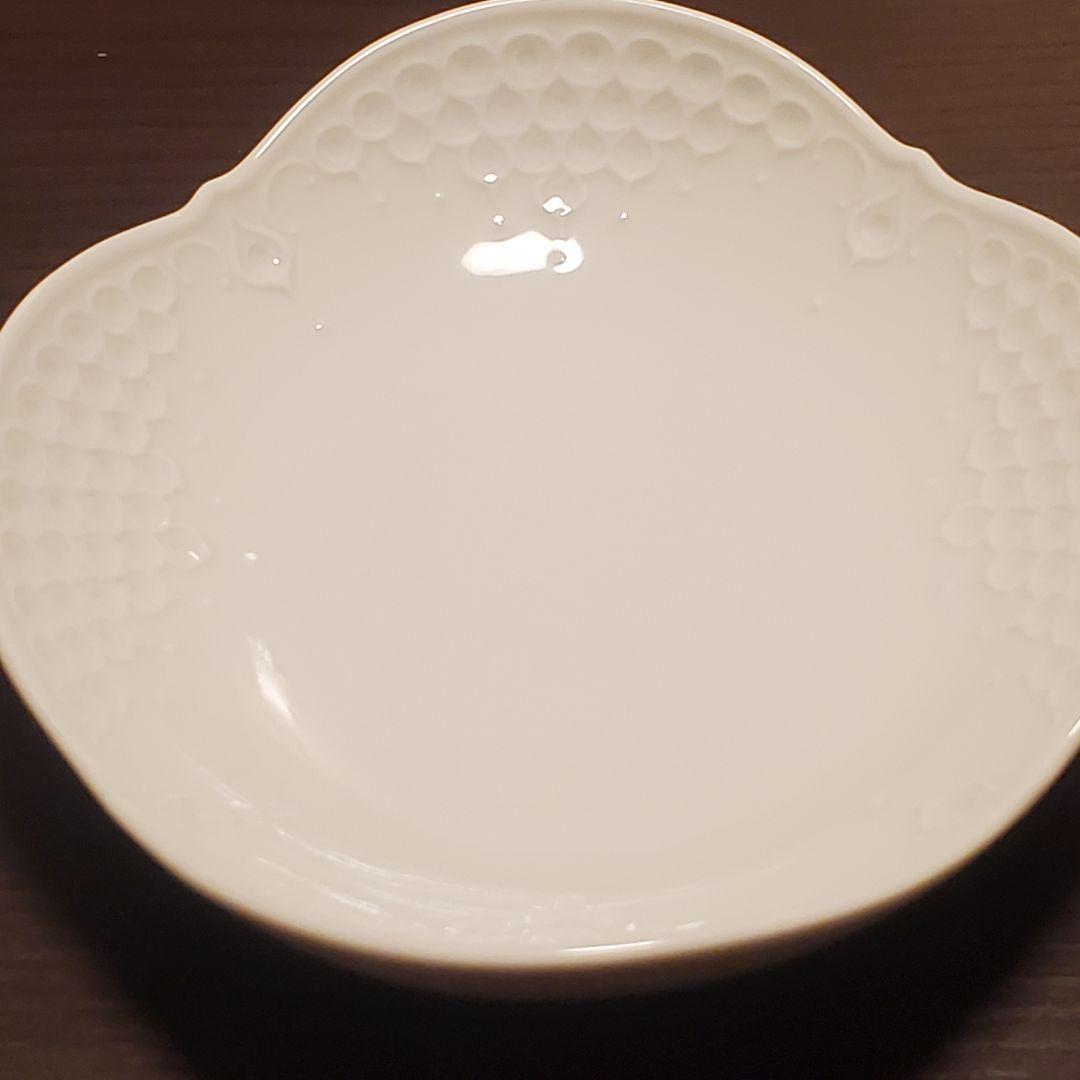 Meissen マイセン ホワイトレリーフ プレート 皿 2枚 箱付き 美品