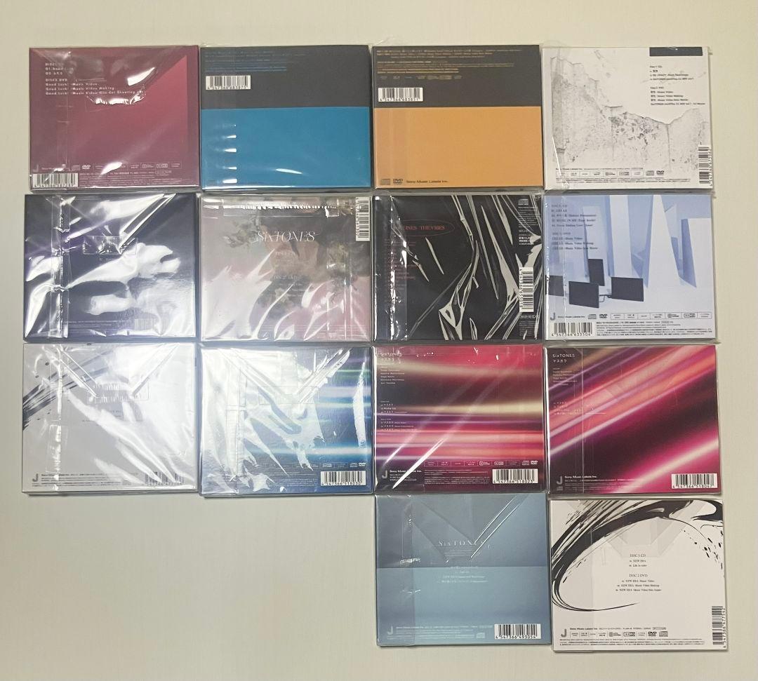 SixTONES CD＋DVD14枚セット