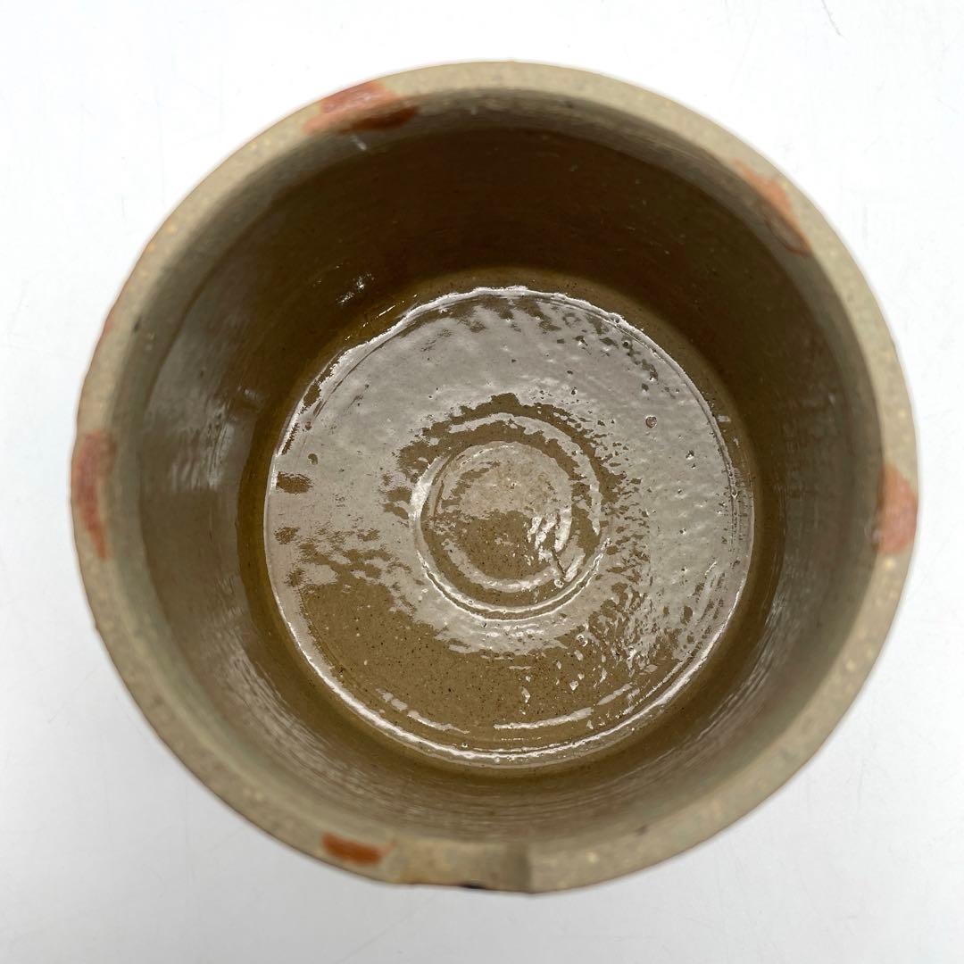 鳥取民藝　牛ノ戸焼　染め分けシュガーポット