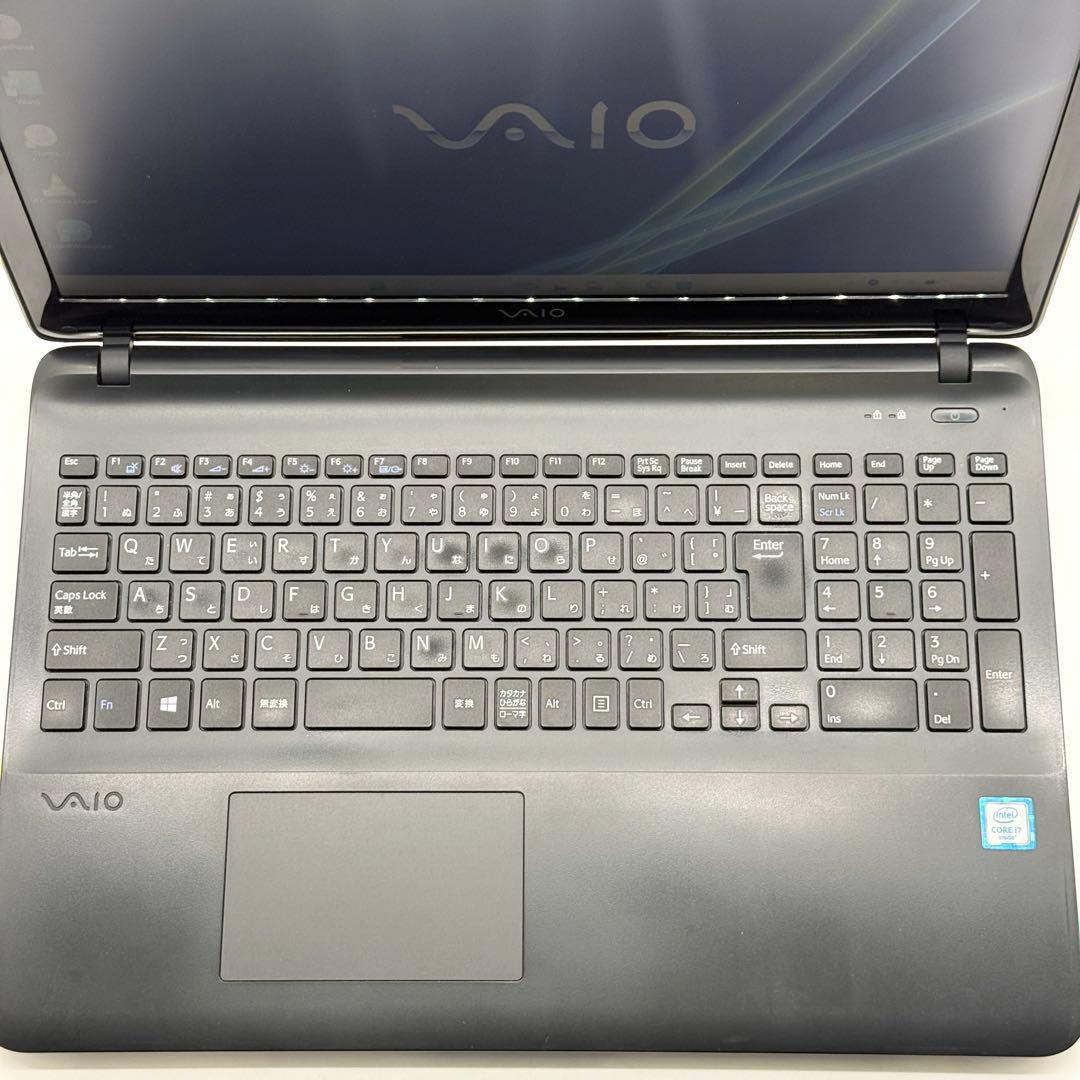 VAIO Core i7 16GB SSD512 DVD HDMI 起動15秒