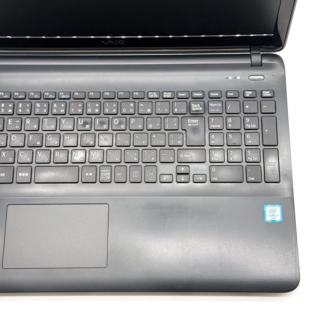 VAIO Core i7 16GB SSD512 DVD HDMI 起動15秒