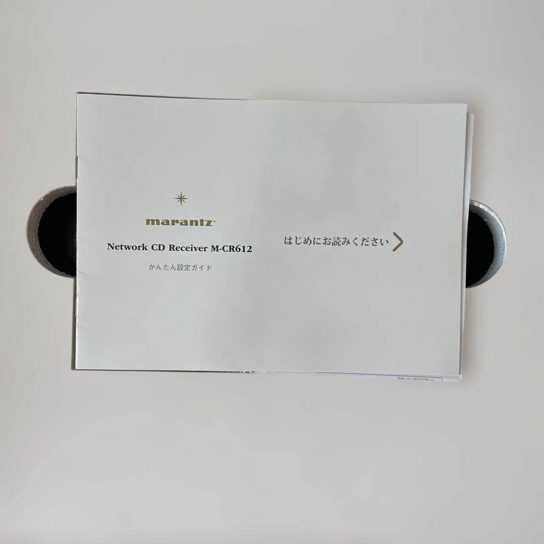 2025年製　ほぼ未使用　marantz マランツ M-CR612 ブラック