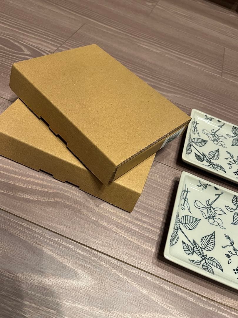 新品未使用　Lehti artek 平長皿 2枚セット 印判　東屋　scope