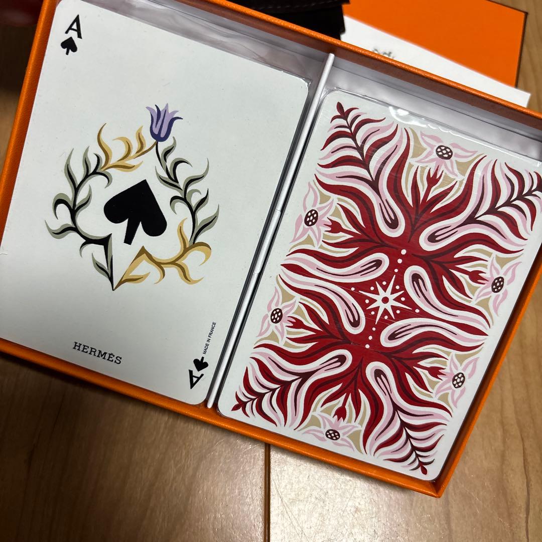 新品未使用品　HERMES エルメス トランプ プレイングカード フランス製