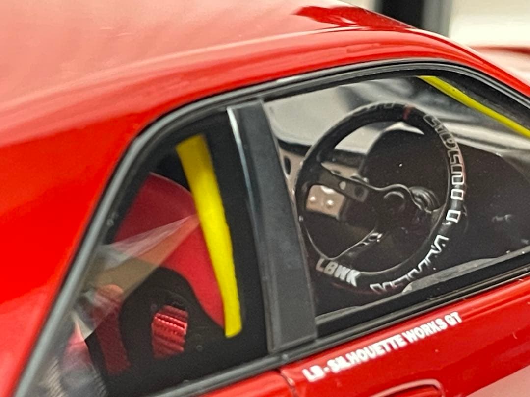 1/18 ミニカー　LB スーパーシルエット スカイライン　ER34