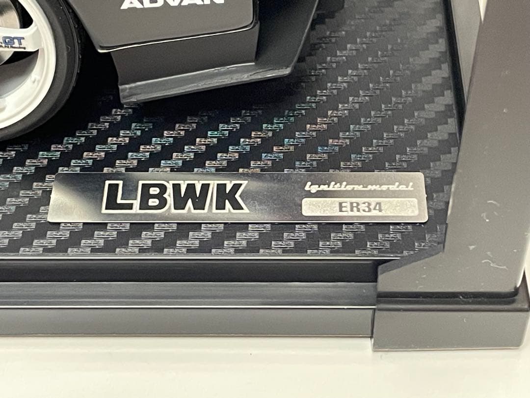 1/18 ミニカー　LB スーパーシルエット スカイライン　ER34