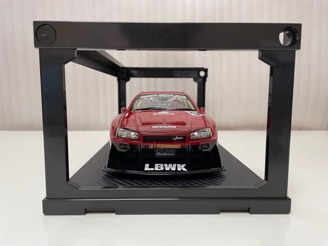 1/18 ミニカー　LB スーパーシルエット スカイライン　ER34
