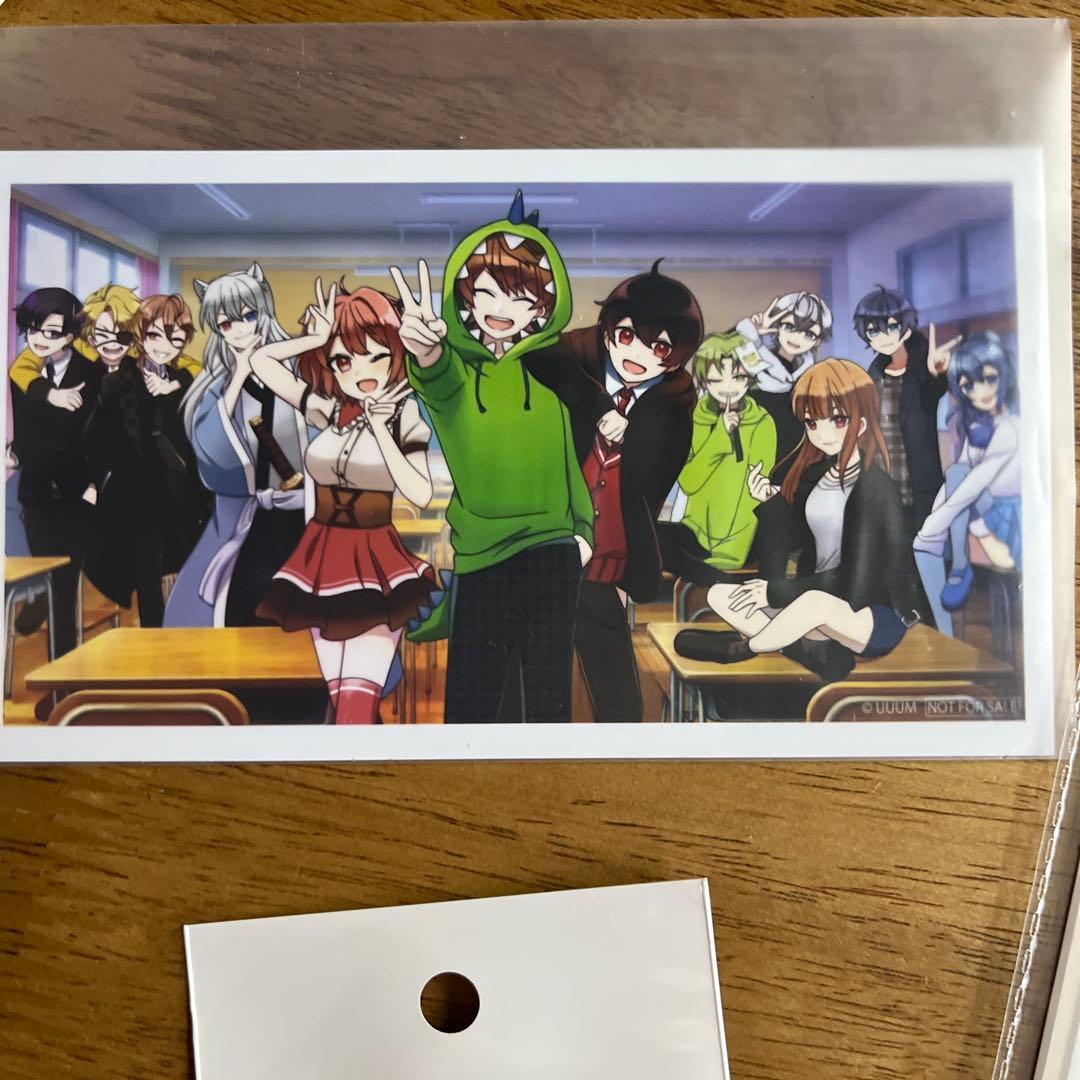 カラフルピーチ展示会　ゆあんくん　アクリルスタンド、バッジ、特典3点セット