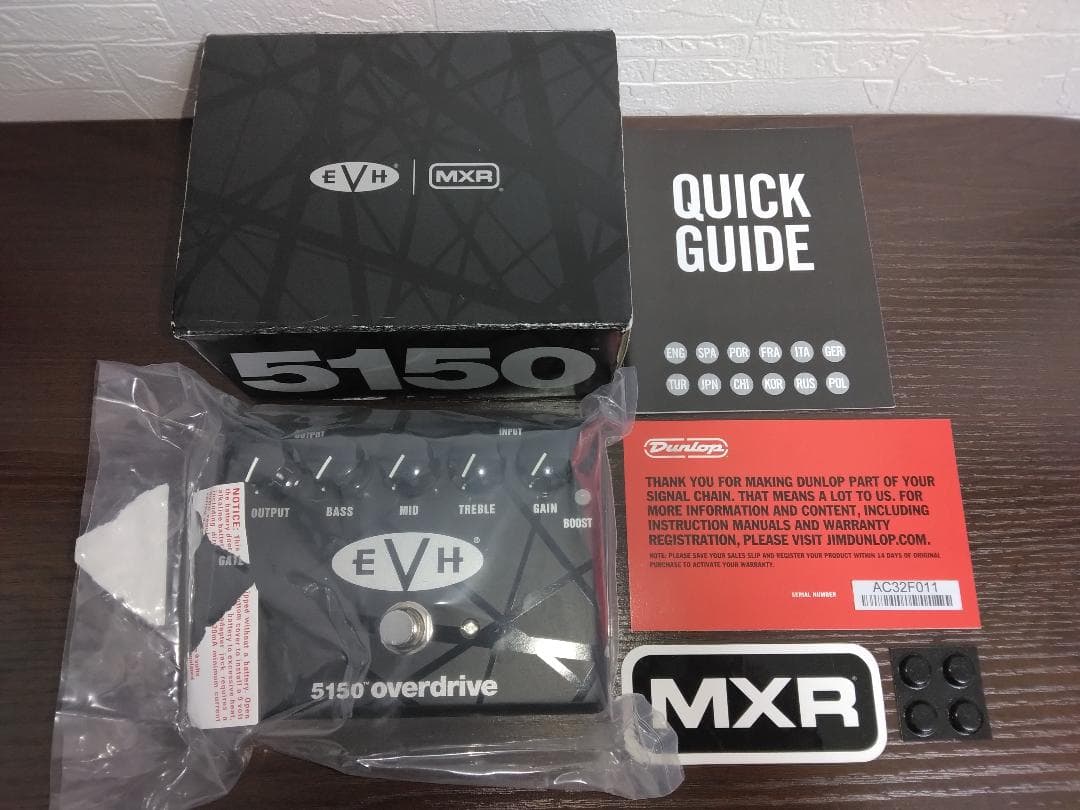 【ほぼ新品】MXR　EVH　5150 Overdrive