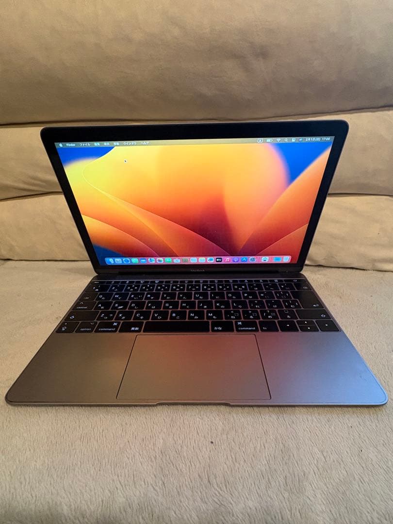 MacBook12インチ i7 2017フルスペック機/16G/512G
