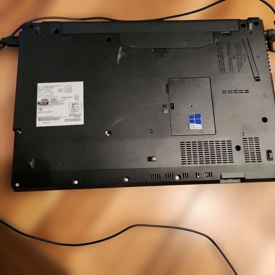 ジャンク品　富士通 ノートPC Intel Core i3 Windows 7