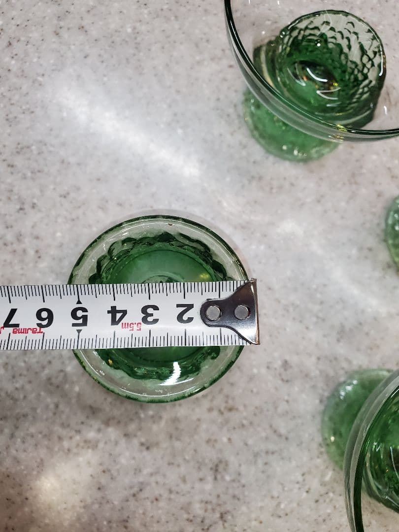 佐々木硝子♥️レトロ♥️ドミンゴシリーズ♥️デザートカップ5客